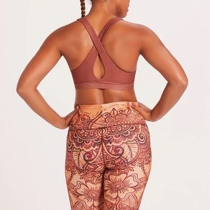 Henna print leggings